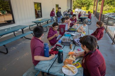 Outdoor Lunch Room