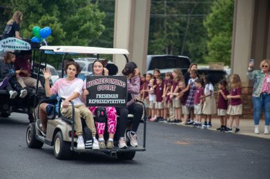 Homecoming Court Parade