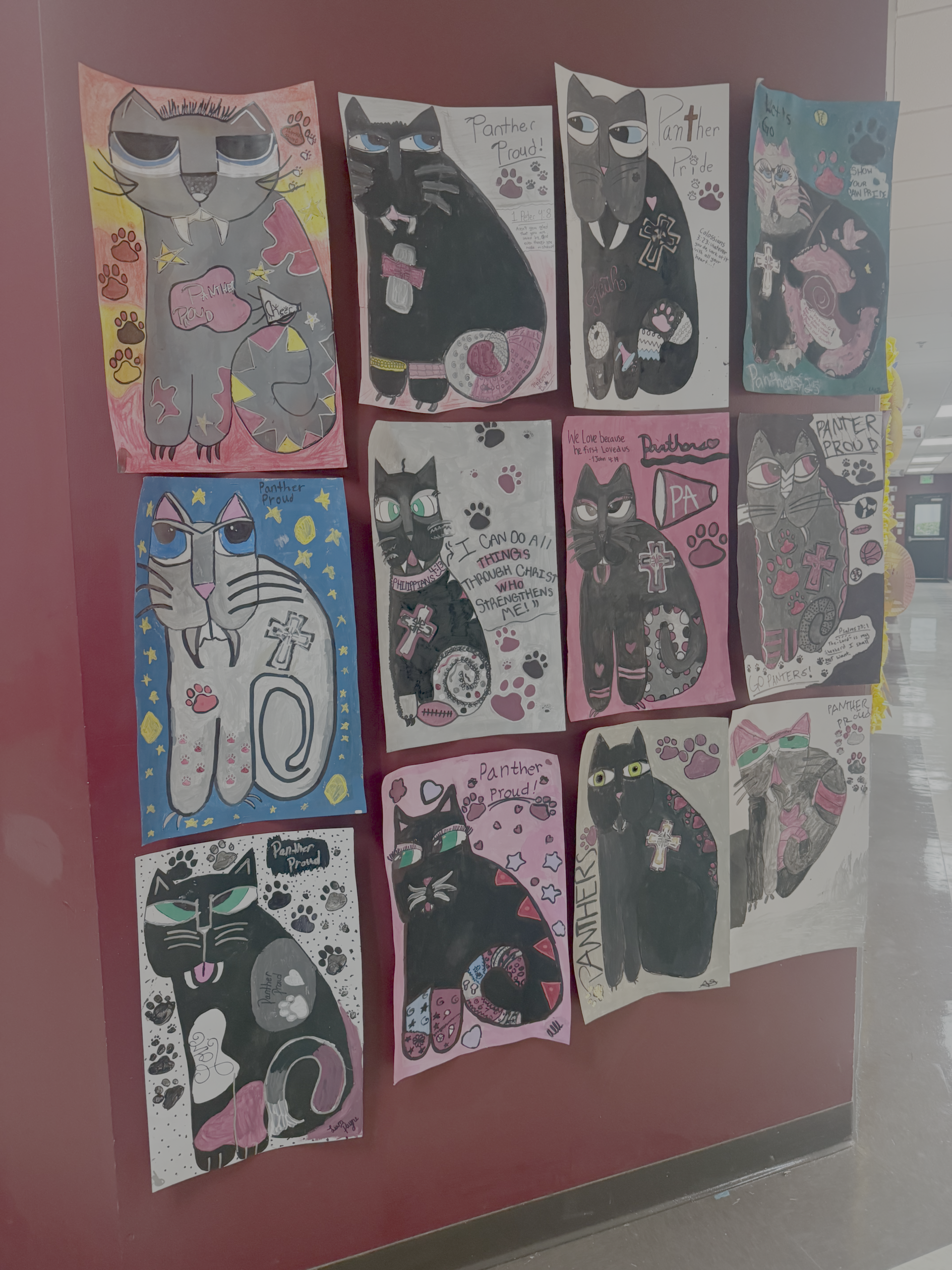 Visual art at Peachtree Academy