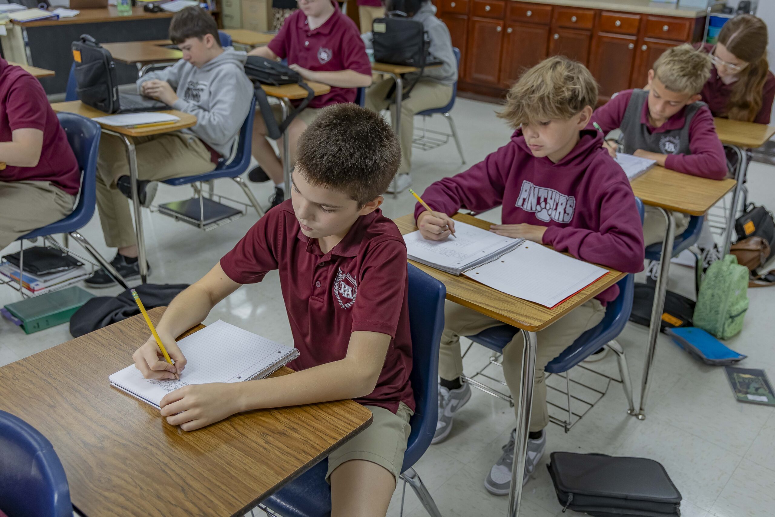 Peachtree Academy middle school student experience